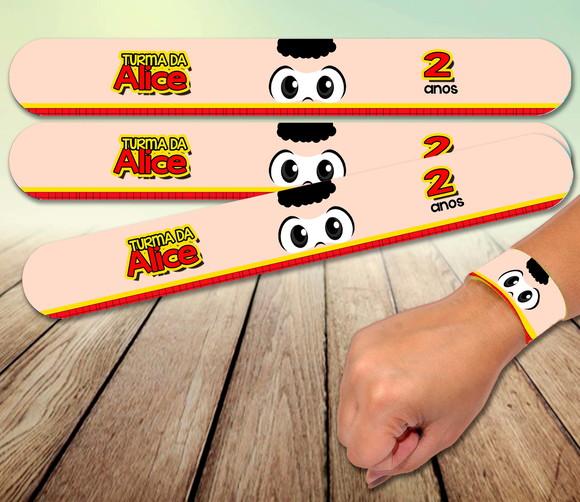 Pulseira Bate Enrola - Turma da Monica