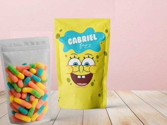 Saquinho Zip Lock (20x12) - Bob Esponja
