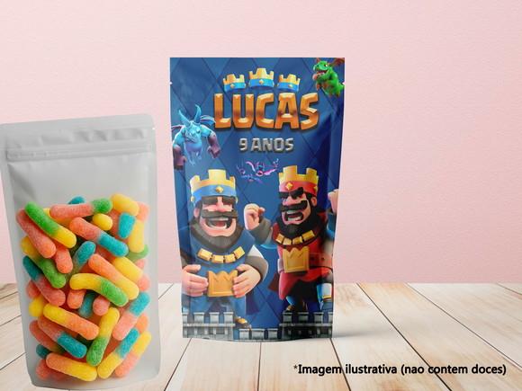 Saquinho Zip Lock (20x12) - Clash Royale