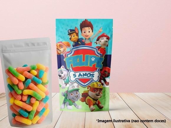 Saquinho Zip Lock (20x12) - Patrulha Canina