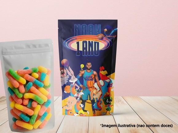 Saquinho Zip Lock (20x12) - Space Jame