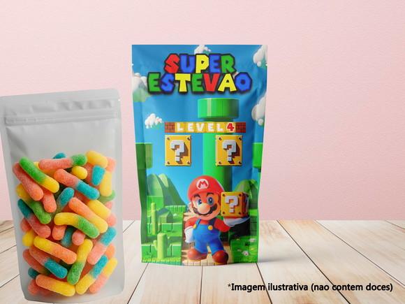 Saquinho Zip Lock (20x12) - Super Mario