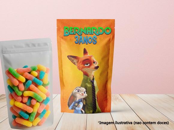 Saquinho Zip Lock (20x12) - Zootopia