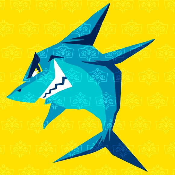 Shark Puket Png (digital Alta Resolução)