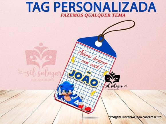 Tag Personalizada - Sonic