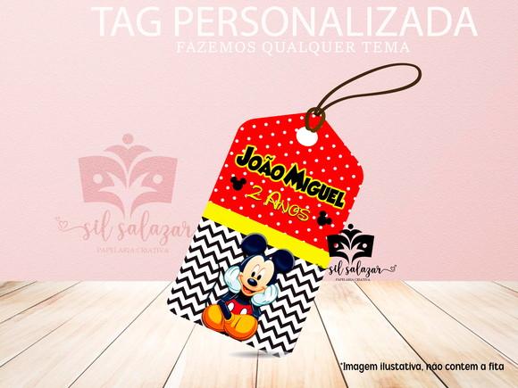 Tag Personalizada - Mickey