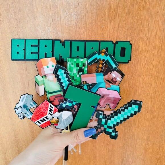 Topo de Bolo - Minecraft