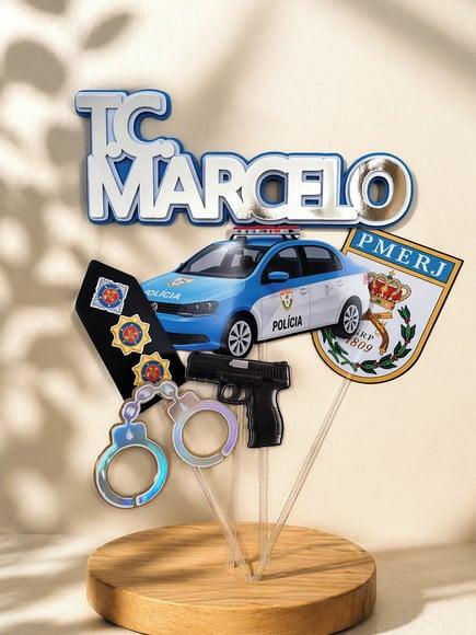 Topo de Bolo - Policia