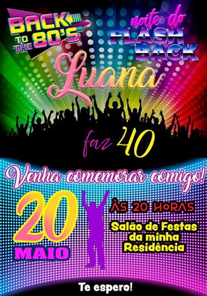 Convite Virtual - Balada - Flash Back