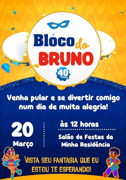 Convite Virtual - Carnaval 02