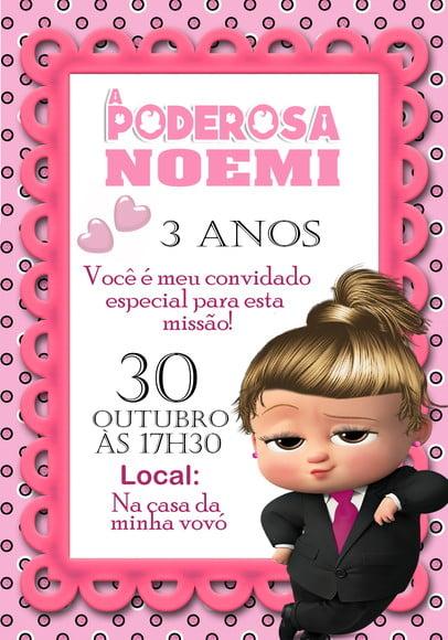 Convite Virtual - Poderosa Chefinha Loira
