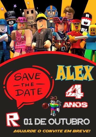 Convite Save The Date - Roblox 01