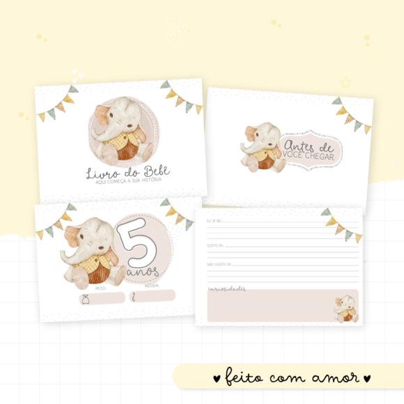 Livro do Bebe - Baby Elefante Menino 2.0