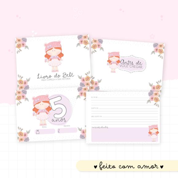 Livro do Bebê - Boneca Ruiva 2.0