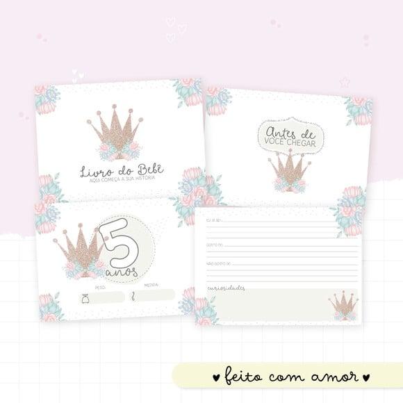 Livro do Bebê - Coroa Menina