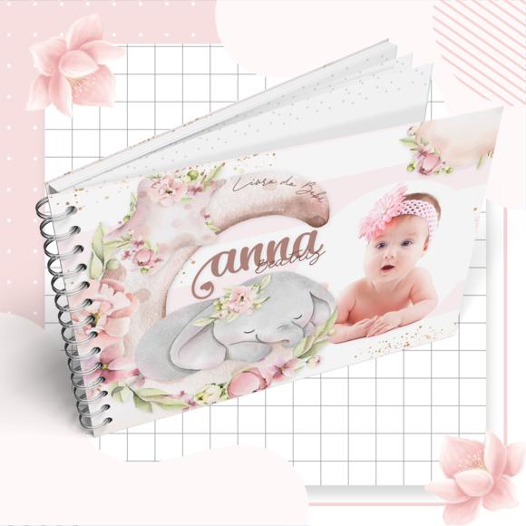 Livro do Bebê - Elefante Menina 03