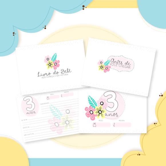 Livro do Bebê - Minimalista Menina 02