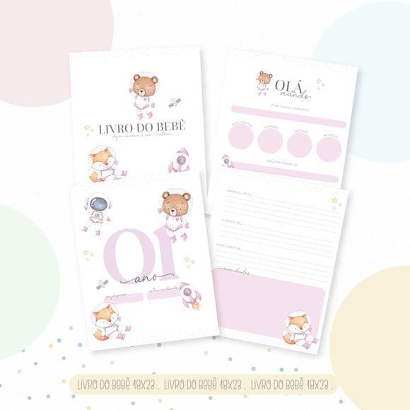 Livro do Bebe (19x24) - Space Girl