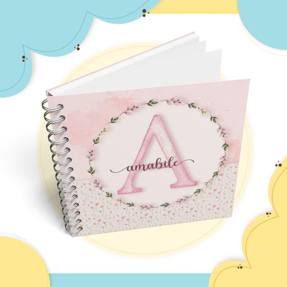Arquivo Digital - Capas Floral Alfabeto