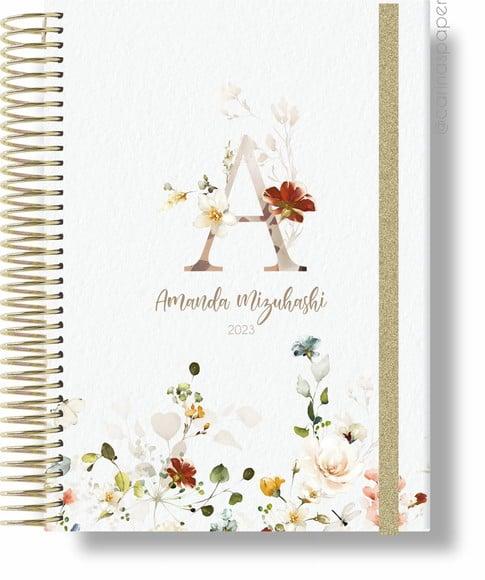 Arquivo Digital - Capas Floral Alfabeto 02