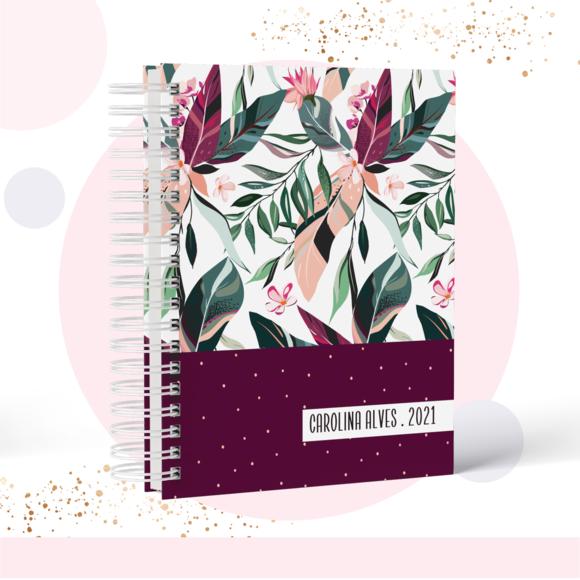 Arquivo Digital - Capas/ Caderno Floral