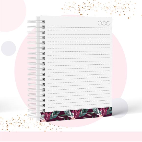 Arquivo Digital - Capas/ Caderno Floral