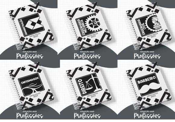 Arquivo Digital - Combo Capas Profissões Masculino 03