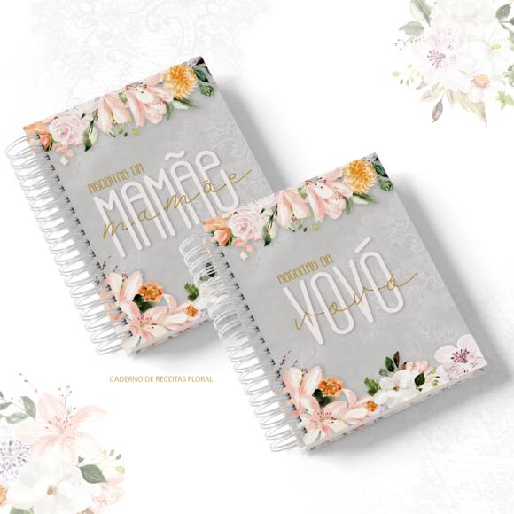 Arquivo Digital - Kit Encadernação Dia Das Mães - Floral