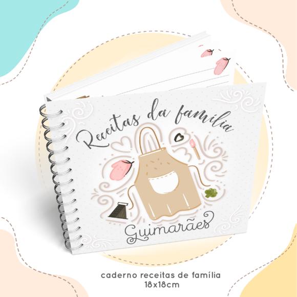 Arquivo Digital -caderno de Receitas de Família