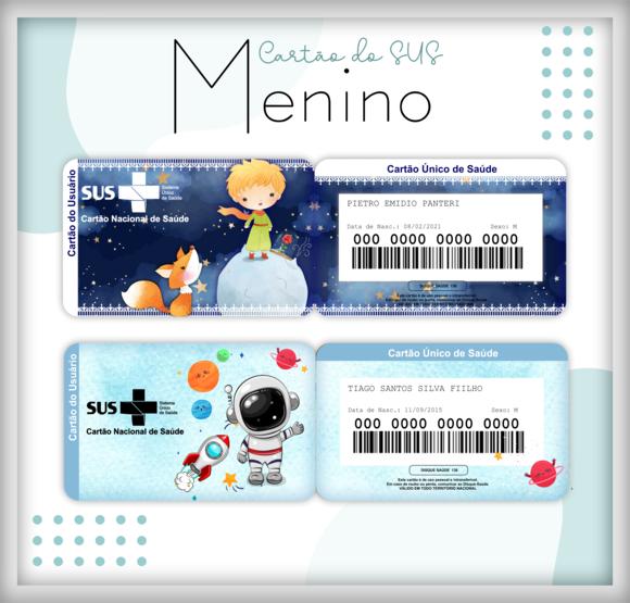 Arquivo Digital Cartão Sus (Kit 01)