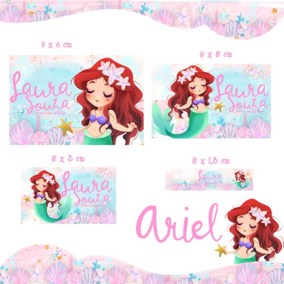 Arquivo digital Etiqueta Escolar - Ariel