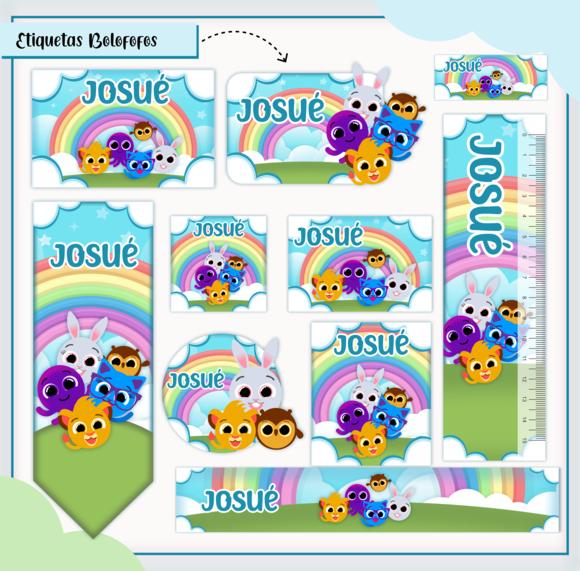 Arquivo Digital Etiqueta Escolar - Bolofofos 03