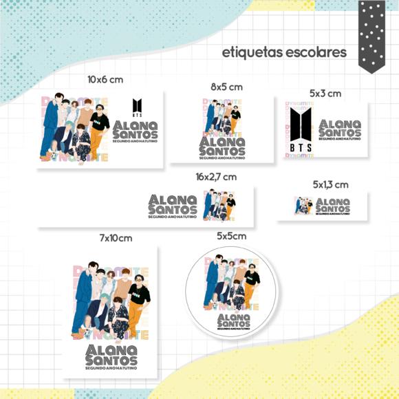 Arquivo digital Etiqueta Escolar - BTS 02