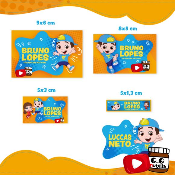 Arquivo digital Etiqueta Escolar - Luccas Neto