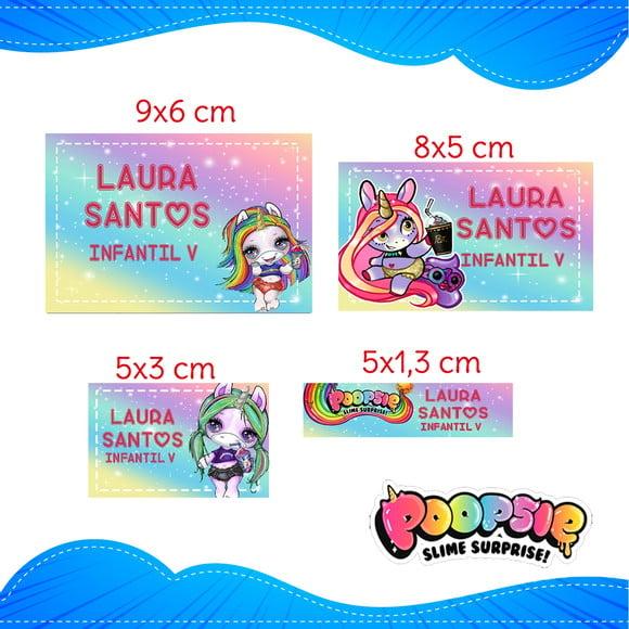 Arquivo Digital Etiqueta Escolar - Poopsie