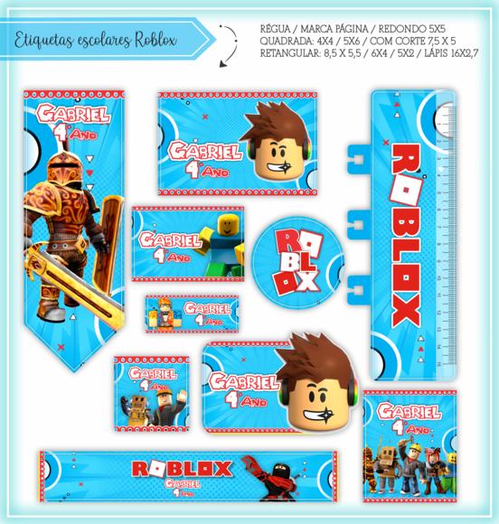 Arquivo digital Etiqueta Escolar - Roblox 02