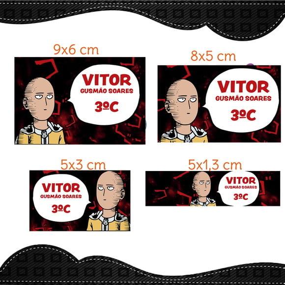 Arquivo digital Etiqueta Escolar - Saitama