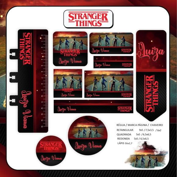 Arquivo Digital Etiqueta Escolar - Stranger Things 02