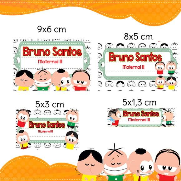 Arquivo digital Etiqueta Escolar - Turma da Mônica Toy