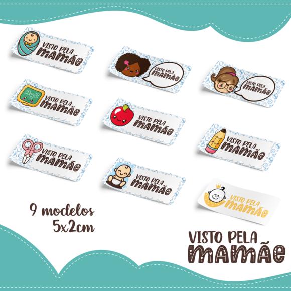 Arquivo digital Etiqueta Escolar - Visto Pela Mamãe