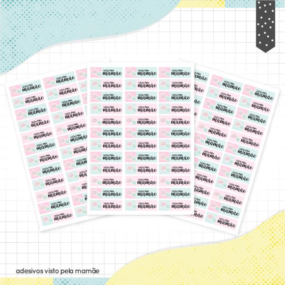 Arquivo digital Etiqueta Escolar - Visto Pela Mamãe 02