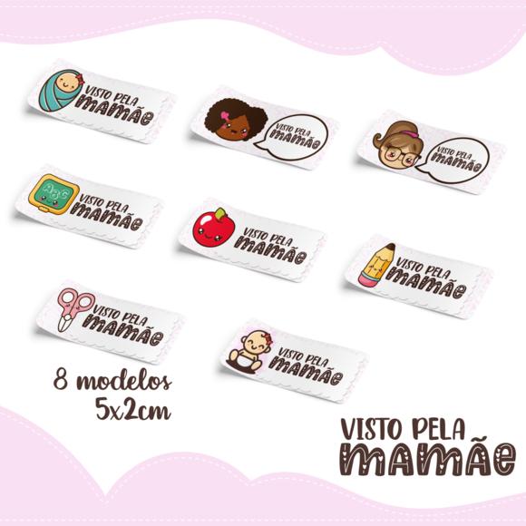 Arquivo digital Etiqueta Escolar - Visto Pela Mamãe