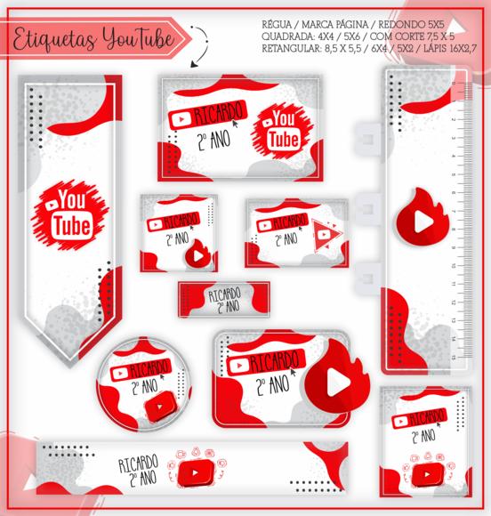Arquivo digital Etiqueta Escolar - Youtube