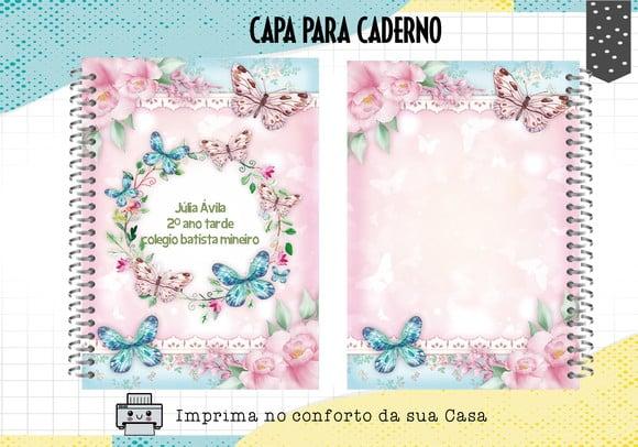 Capa Personalizada Borboletas (arquivo Digital)