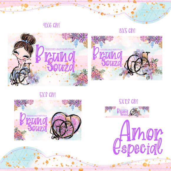 Arquivo digital Etiqueta Escolar - Amor Especial
