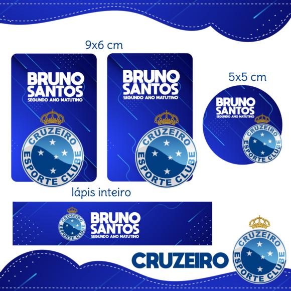 Arquivo digital Etiqueta Escolar -Cruzeiro