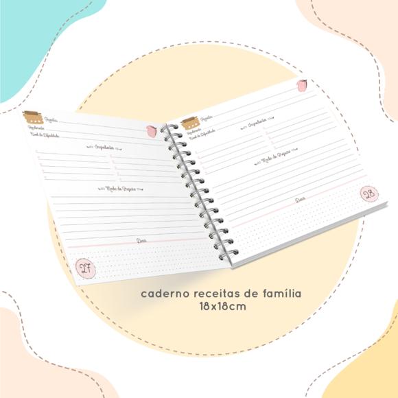 Arquivo Digital -caderno de Receitas de Família