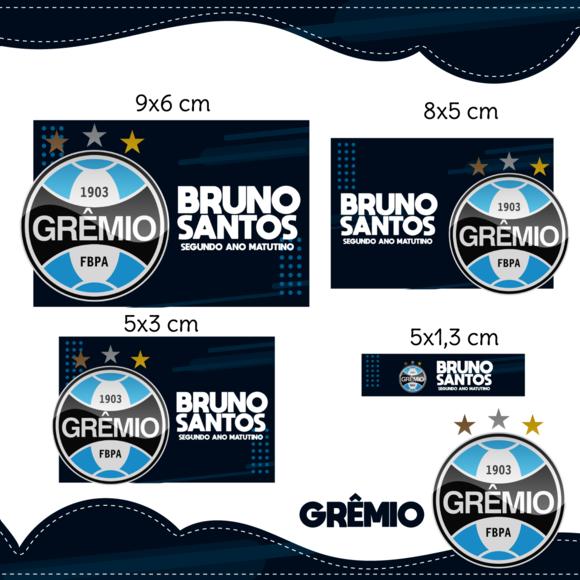 Arquivo digital Etiqueta Escolar - Grêmio