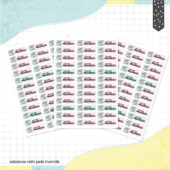 Arquivo digital Etiqueta Escolar - Visto Pela Mamãe 02