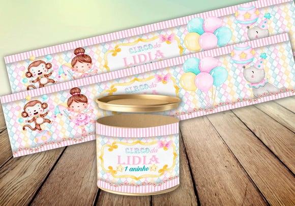 Arte Digital p/ Tubolata (6x23) - Circo Rosa